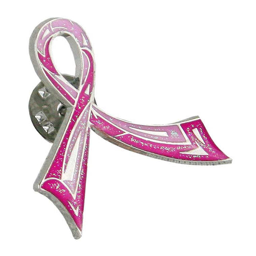 Think Medical Ribbon Pin - Pink Ribbon